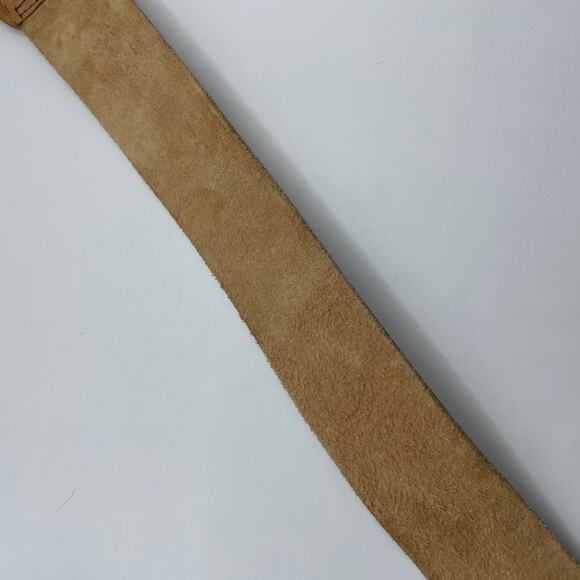 Vintage leather lion head animal paw print belt brown adjustable - Picture 7 of 9